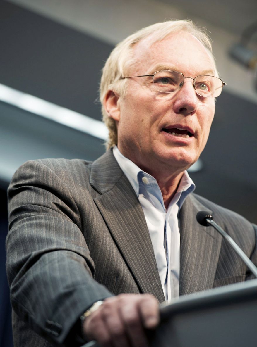 Maryland Comptroller Peter V.R. Franchot says he will not run for governor in 2014. He is often at odds with fellow Democrat Gov. Martin O’Malley, who also has a seat on the state’s Board of Public Works. (Barbara L. Salisbury/The Washington Times)