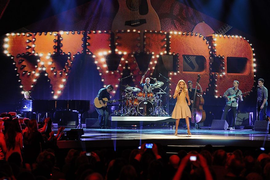 Kristin Chenoweth performs during the American Country Awards on Monday, Dec. 10, 2012, in Las Vegas. (Al Powers/Powers Imagery/Invision/AP)