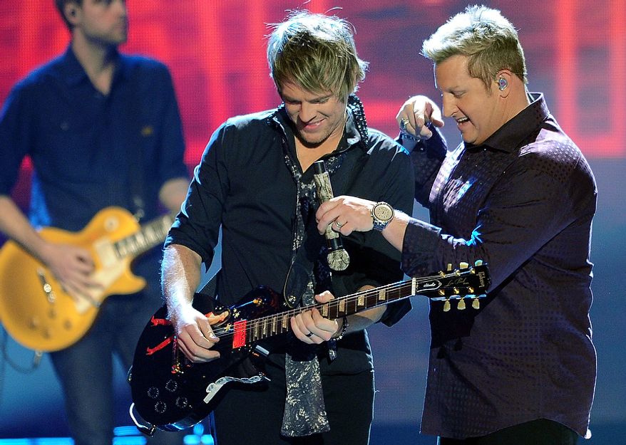 The Rascal Flatts perform during the American Country Awards on Monday, Dec. 10, 2012, in Las Vegas. (Al Powers/Powers Imagery/Invision/AP)