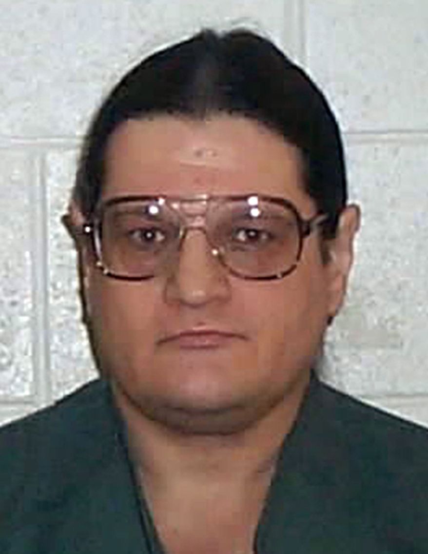**FILE** This undated photo provided by the Idaho Department of Correction shows death row inmate Paul Ezra Rhoades. Rhoades was convicted of three murders in Idaho Falls and Blackfoot in 1988 and sentenced to death for two of them. (Associated Press/Idaho Department of Correction)