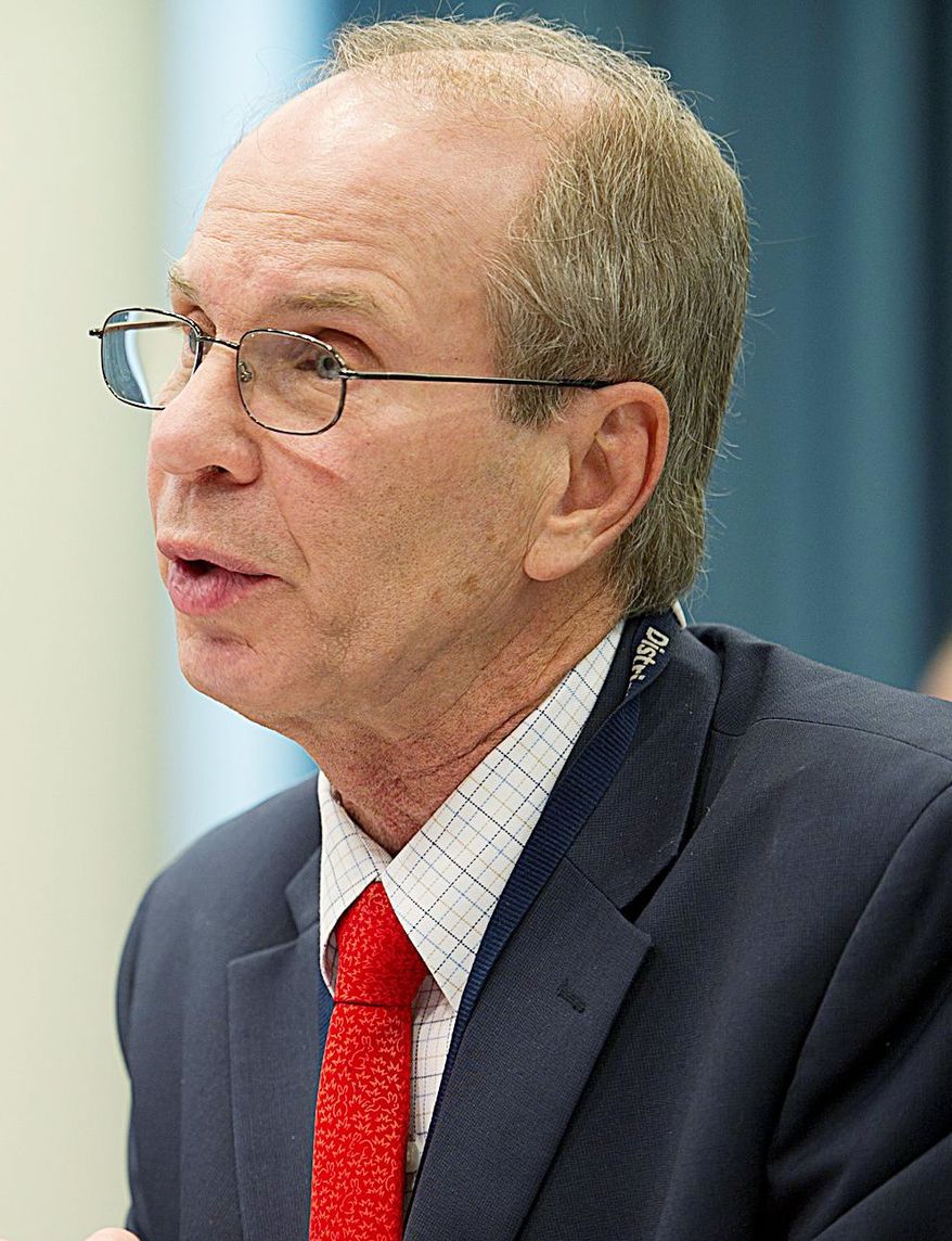 Buddy Roogow is executive director of the D.C. Lottery, which will award a contract to run the new Instant Ticket game. The contract process will be the subject of a D.C. Council hearing. (Barbara L. Salisbury/The Washington Times)