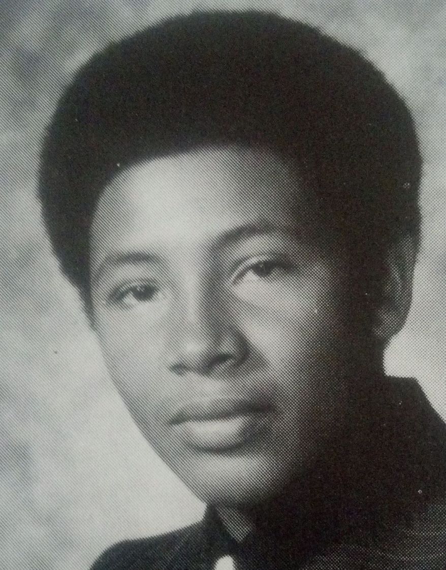 Nowata High School basketball team captain Dale Martin, 1972. (Nowata High School yearbook photo)