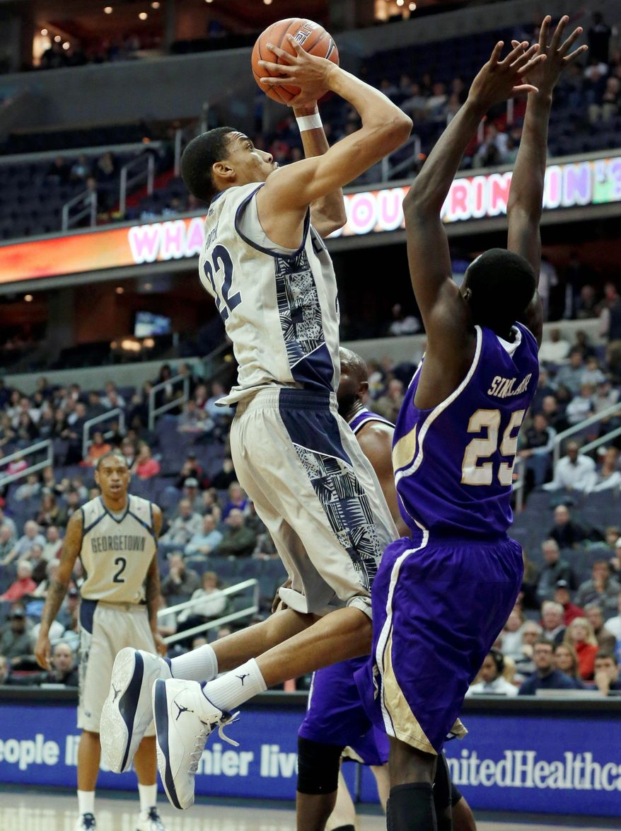 ASSOCIATED PRESS
Sophomore forward Otto Porter has the capability of carrying Georgetown despite a quiet demeanor on and off the court.
