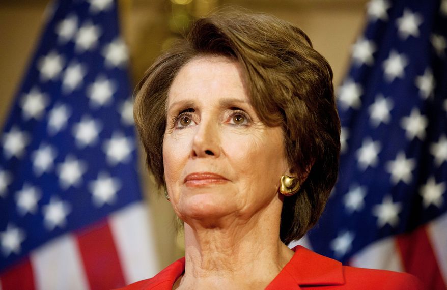 ** FILE ** House Minority Leader Nancy Pelosi. (Associated Press)