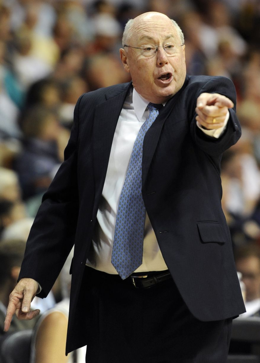 Mike Thibault on Tuesday was named the Washington Mystics&#x27; new coach and general manager. (AP Photo/Jessica Hill, File)