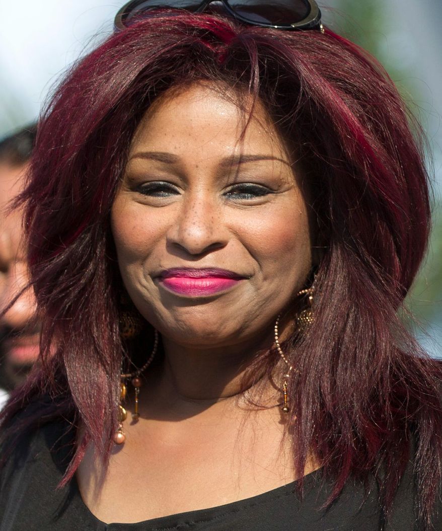 FILE - In a Sunday, April 1, 2012 file photo, singer Chaka Khan joins a rally of support for the family of Trayvon Martin as thousands gather in downtown Miami, demanding justice for Martin. Halle Berry and Chaka Khan will be honored at the 2013 BET Honors. The network announced Thursday, Dec. 20, 2012 that basketball star Lisa Leslie, music executive Clarence Avant and religious leader T.D. Jakes will also be celebrated at the Jan. 12 event in Washington, D.C at the Warner Theatre. (AP Photo/J Pat Carter, File)