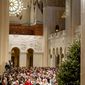 A congregation of 4,000 fill the main church as Archbishop of Washington Cardinal Donald Wuerl leads the Solemn Mass of Christmas Day at the Basilica of the National Shrine of the Immaculate Conception, Washington, D.C., Tuesday, December 25, 2012. (Andrew Harnik/The Washington Times)