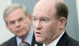 “A right to private communications, free from the prying eyes and ears of the government, should be the rule, not the exception for American citizens on American soil, whom law enforcement has no reason to suspect of wrongdoing.” - Sen. Chris Coons, Delaware Democrat. (Associated Press)