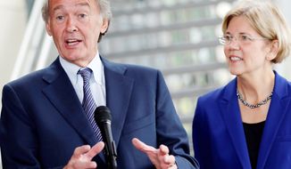 Rep. Edward J. Markey has hopes of joining fellow Massachusetts Democrat Elizabeth Warren in the Senate after declaring Thursday he will run to fill the seat of John F. Kerry, who is widely expected to be confirmed as President Obama’s next secretary of state. (Associated Press)