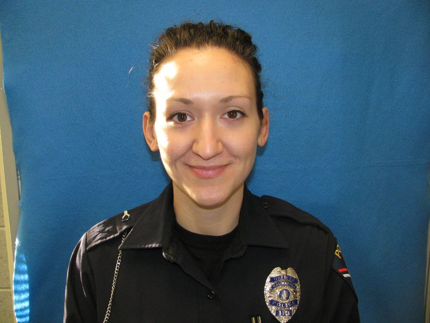 Wauwatosa, Wis., police Officer Jennifer L. Sebena was found shot to death on Monday, Dec. 24, 2012. Her husband has been arrested in the case. (AP Photo/Wauwatosa Police Department)