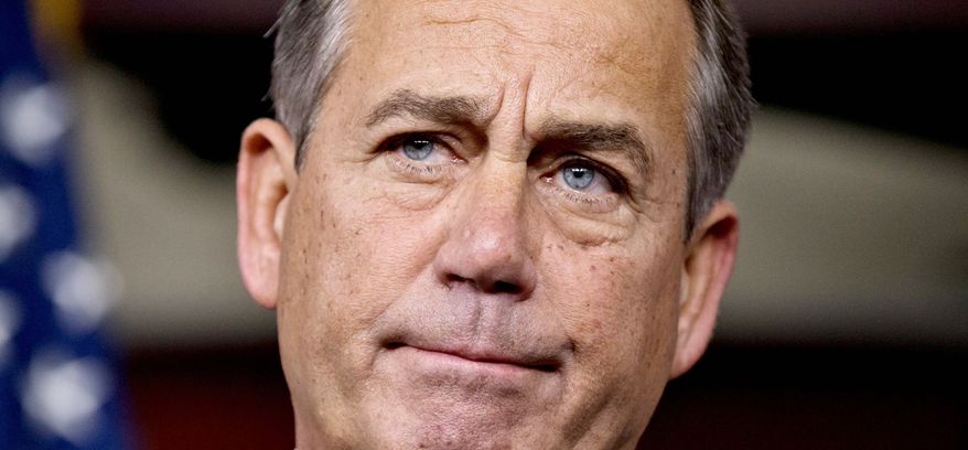 **FILE** House Speaker John A. Boehner, Ohio Republican (Associated Press)