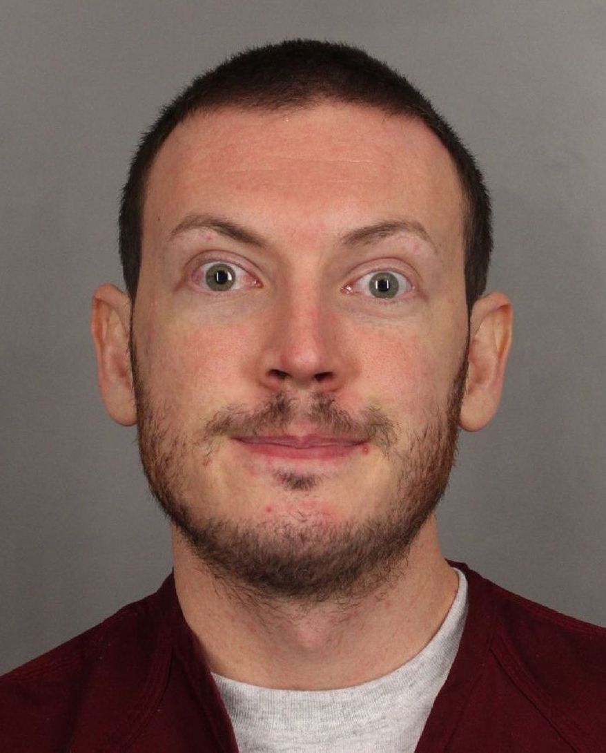 James Holmes faces multiple counts of first-degree murder and attempted murder in the July 20 Colorado theater shooting in Aurora, Colo., and hasn't yet entered a plea. (AP Photo/Arapahoe County Sheriff's Office)