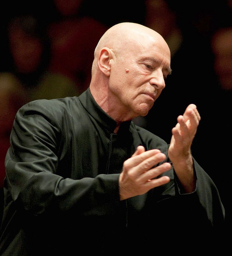 Christoph Eschenbach will conduct as cellist Alisa Weitersten performs May 2. (National Symphony Orchestra)