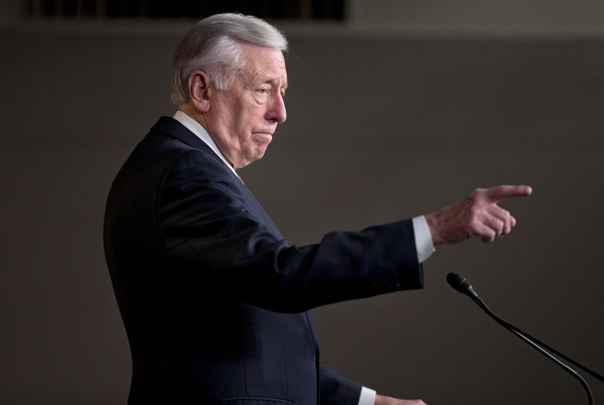 Rep. Steny H. Hoyer, Maryland Democrat (Associated Press) **FILE**
