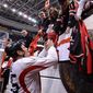 Ottawa Senators&#39; Chris Neil signs autographs for fans during NHL hockey practice at Scotiabank Place in Ottawa on Monday, Jan. 14, 2013. (AP Photo/The Canadian Press, Sean Kilpatrick)