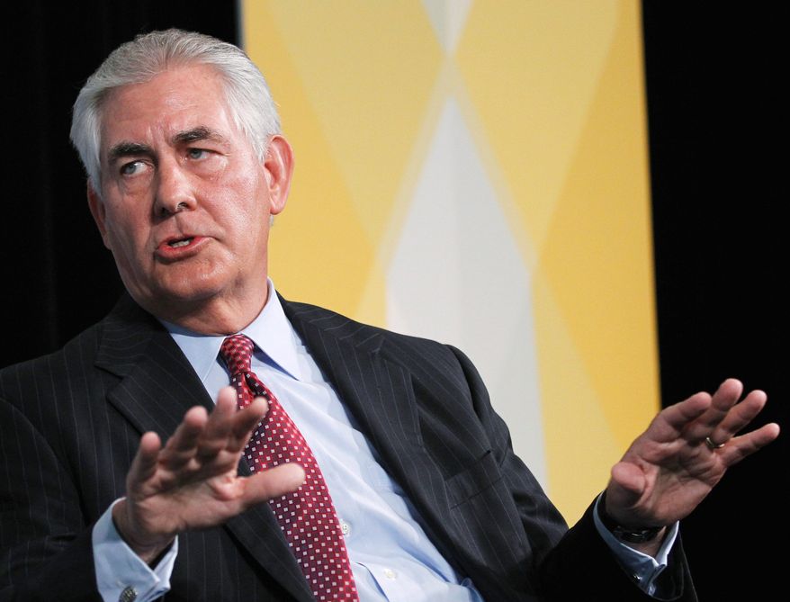 ExxonMobil Chairman and CEO Rex Tillerson (Associated Press)