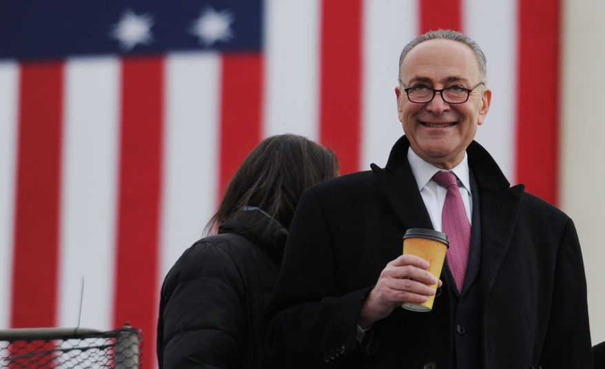 ** FILE ** Sen. Charles E. Schumer, New York Democrat. (Associated Press)