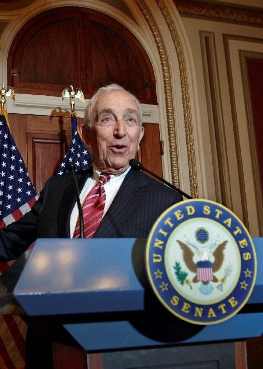 **FILE** Sen. Frank Lautenberg, New Jersey Democrat (Associated Press)