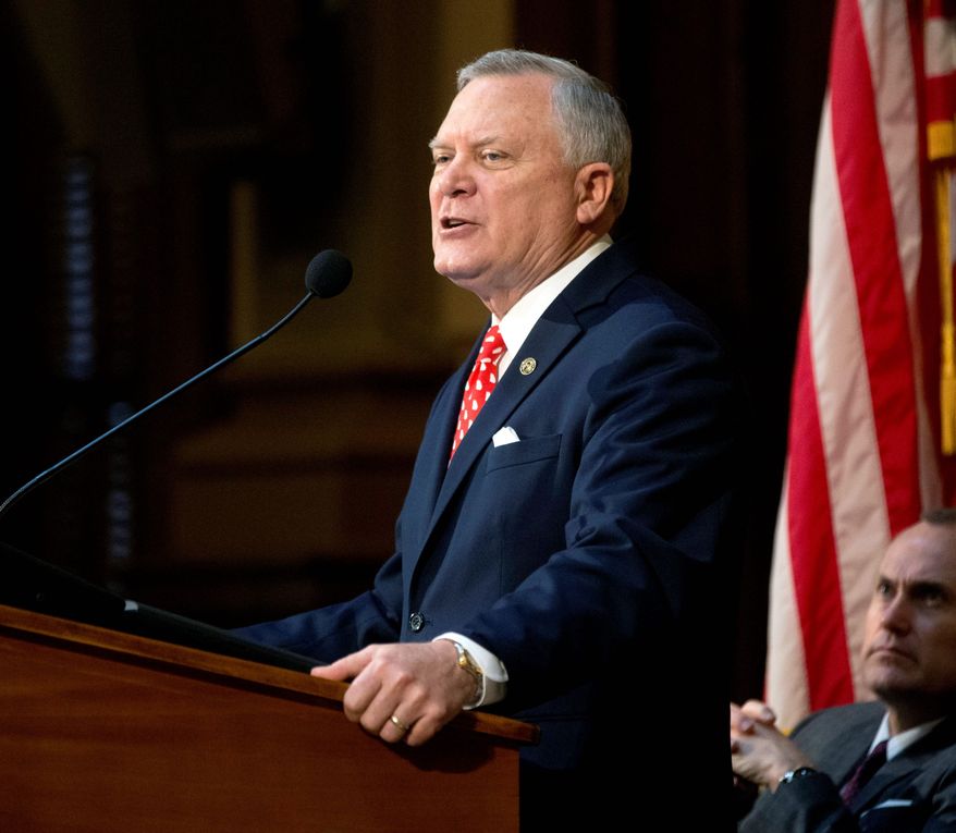 ** FILE ** Georgia Gov. Nathan Deal. (Associated Press)