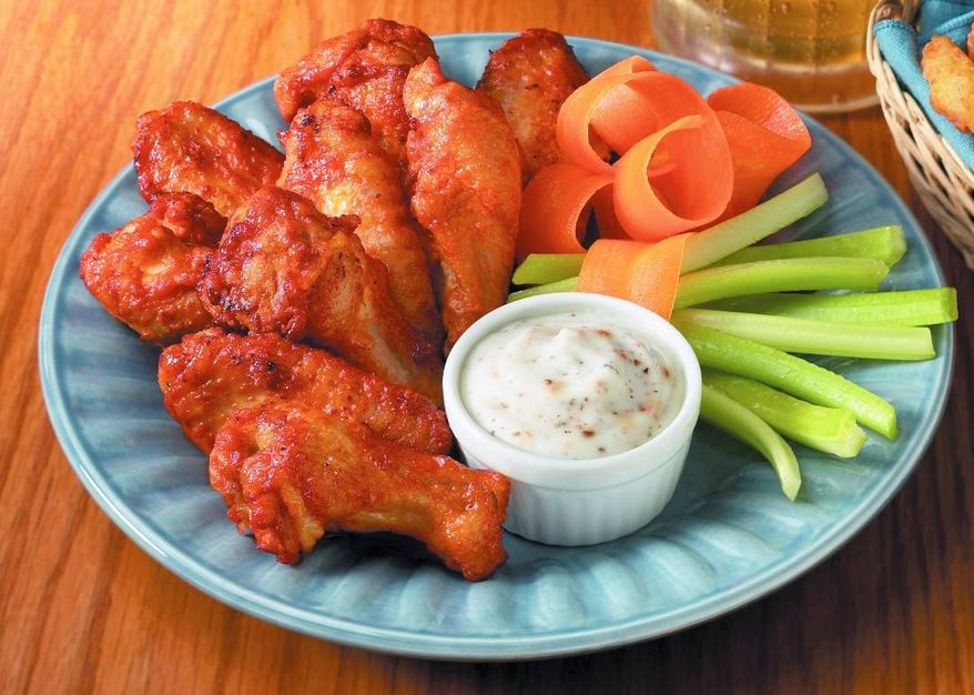 The National Chicken Council reveals that there are "no extreme left wings or extreme right wings" when it comes to chicken wings. (Image from the National Chicken Council)