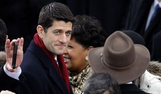 Rep. Paul Ryan, chairman of the House Budget Committee, was leaned on by Speaker John A. Boehner to persuade GOP lawmakers to temporarily back off the spending cuts they had asked for in any increase to the debt ceiling. (Associated Press)