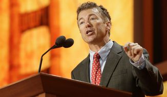 Kentucky Sen. Rand Paul told a gathering of officials from Ohio that the GOP needs to be more welcoming to people who disagree with core GOP tenets. &quot;We&#39;re going to have to be a little hands off on some of these issues … and get people into the party,&quot; he said. (Associated Press)