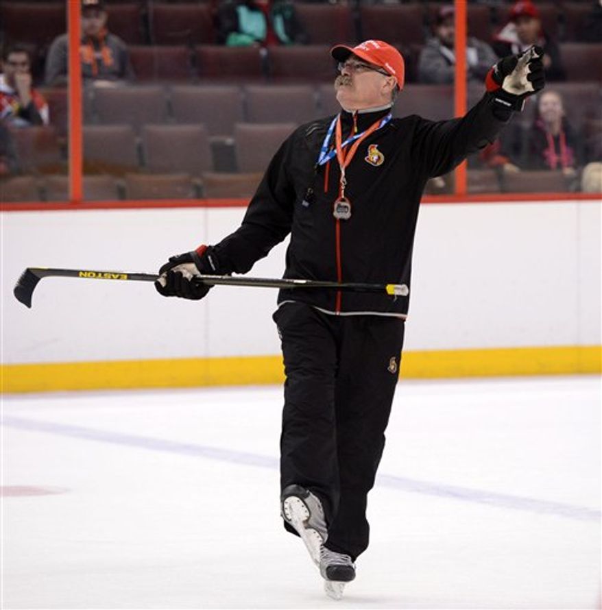 Adam Oates was a teammate of Paul MacLean's in Detroit and St. Louis and was coached by him when MacLean was an assistant in Anaheim.