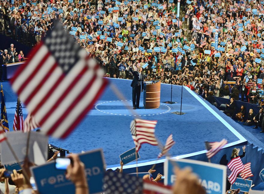 The Democratic National Convention that renominated President Obama was helped out by a North Carolina energy firm. Watchdog groups say the $10 million loan presents conflict-of-interest issues. (Associated Press)