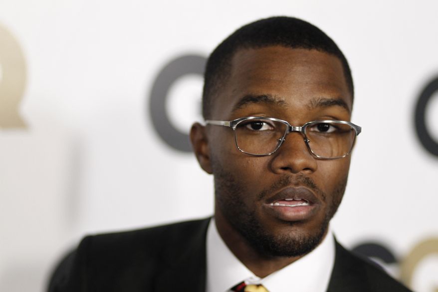 Musician Frank Ocean attends the 16th annual GQ "Men of the Year" party in Los Angeles in 2011. (AP Photo/Matt Sayles)