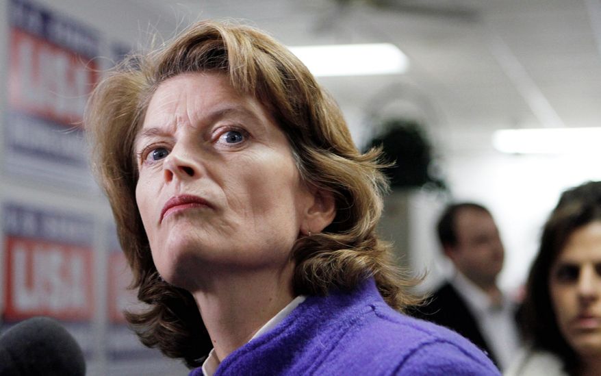 **FILE** Sen. Lisa Murkowski, Alaska Republican (Associated Press)