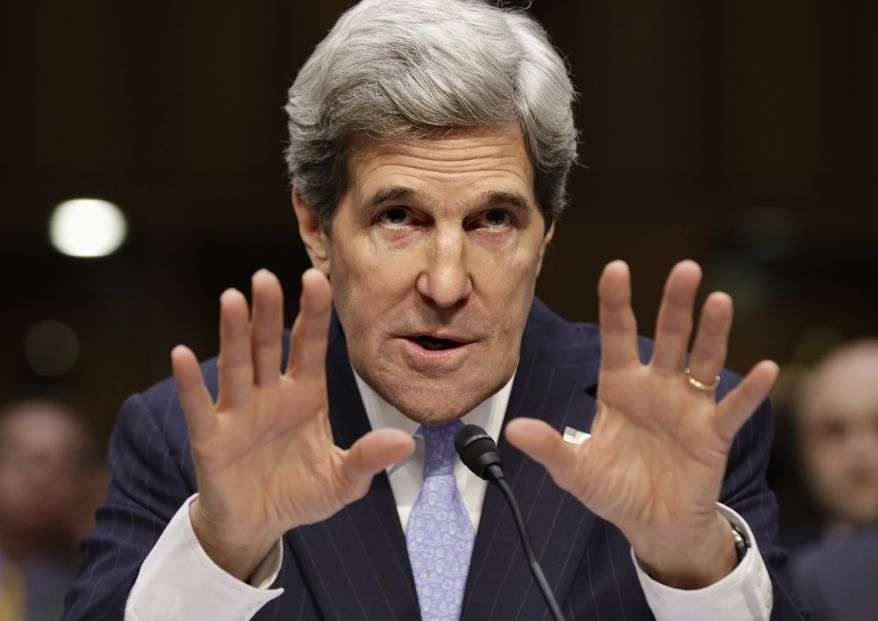**FILE** Secretary of State John Kerry (Associated Press)