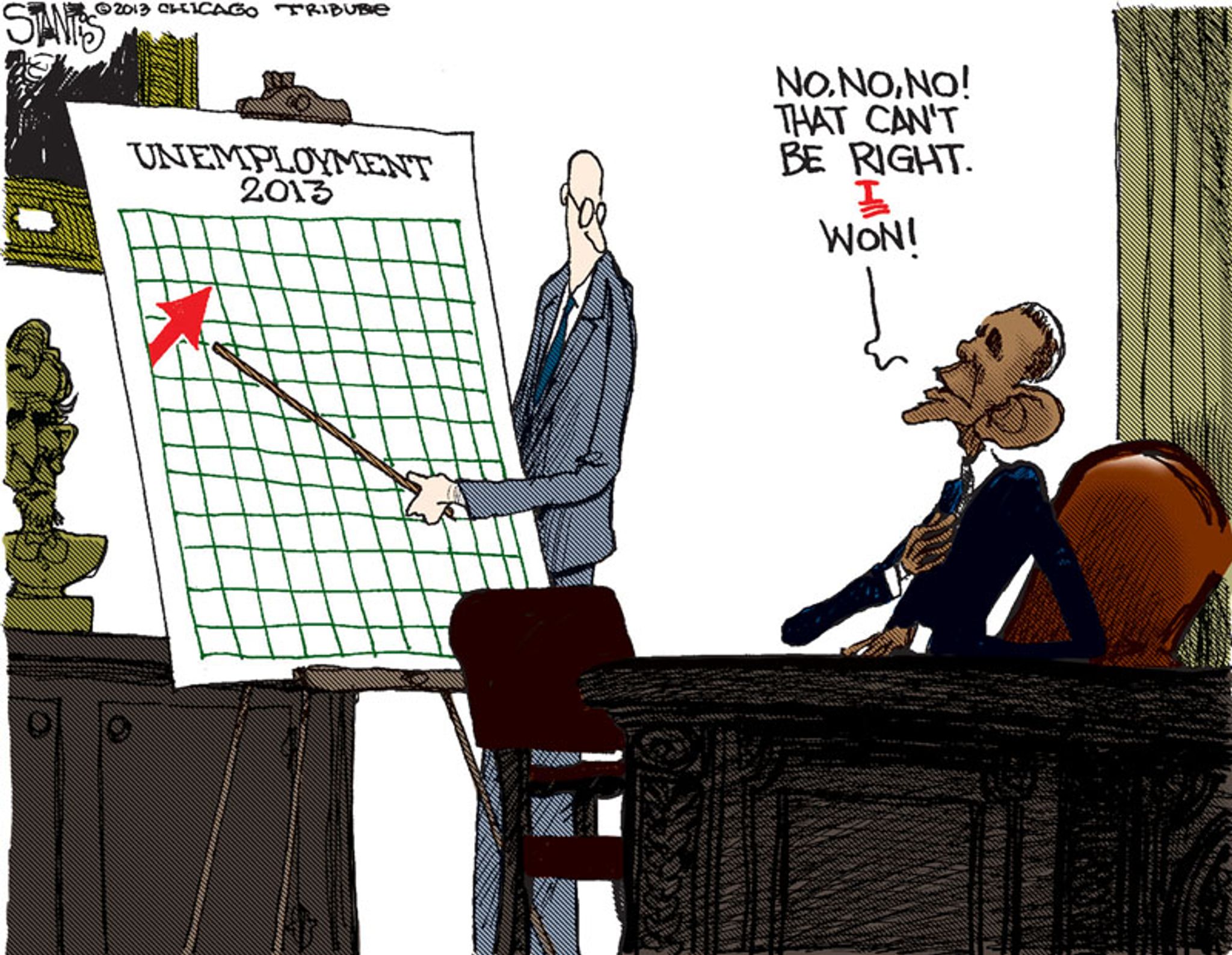 Political Cartoons - Obamanomics — Jobs - Unemployment 2013 - Washington  Times