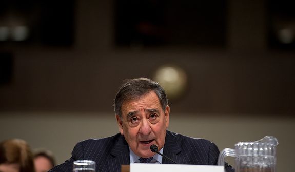 Secretary of Defense Leon E. Panetta testifies before the Senate Armed Services Committee on Capitol Hill in Washington on Thursday, Feb. 7, 2013, on the Defense Department&#39;s response to the attack on U.S. facilities in Benghazi, Libya. (Andrew Harnik/The Washington Times)