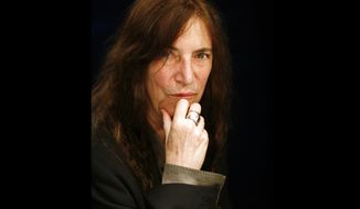 **FILE** Rock musician and writer Patti Smith is seen here in New York on May 29, 2012. (Associated Press)