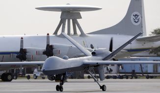 **FILE** A Predator B unmanned aircraft (Associated Press)