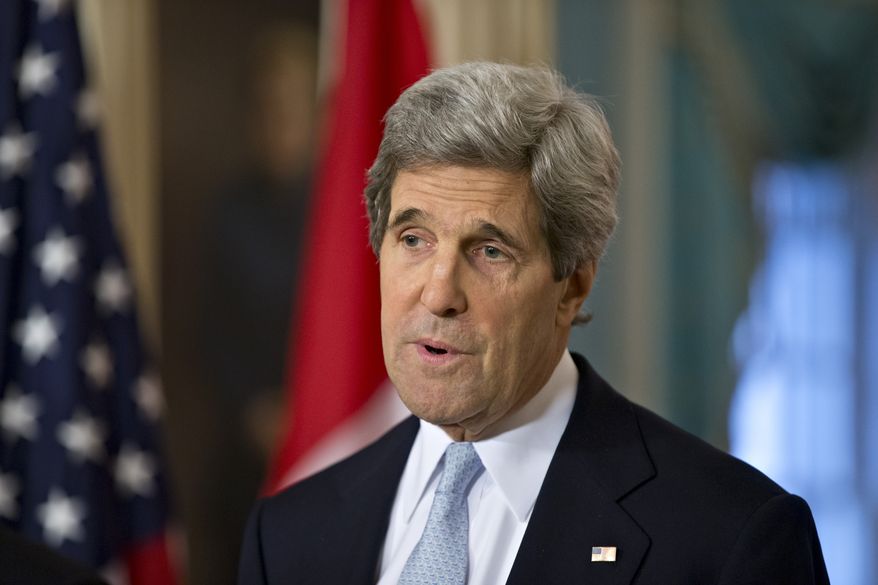 **FILE** Secretary of State John F. Kerry (Associated Press)
