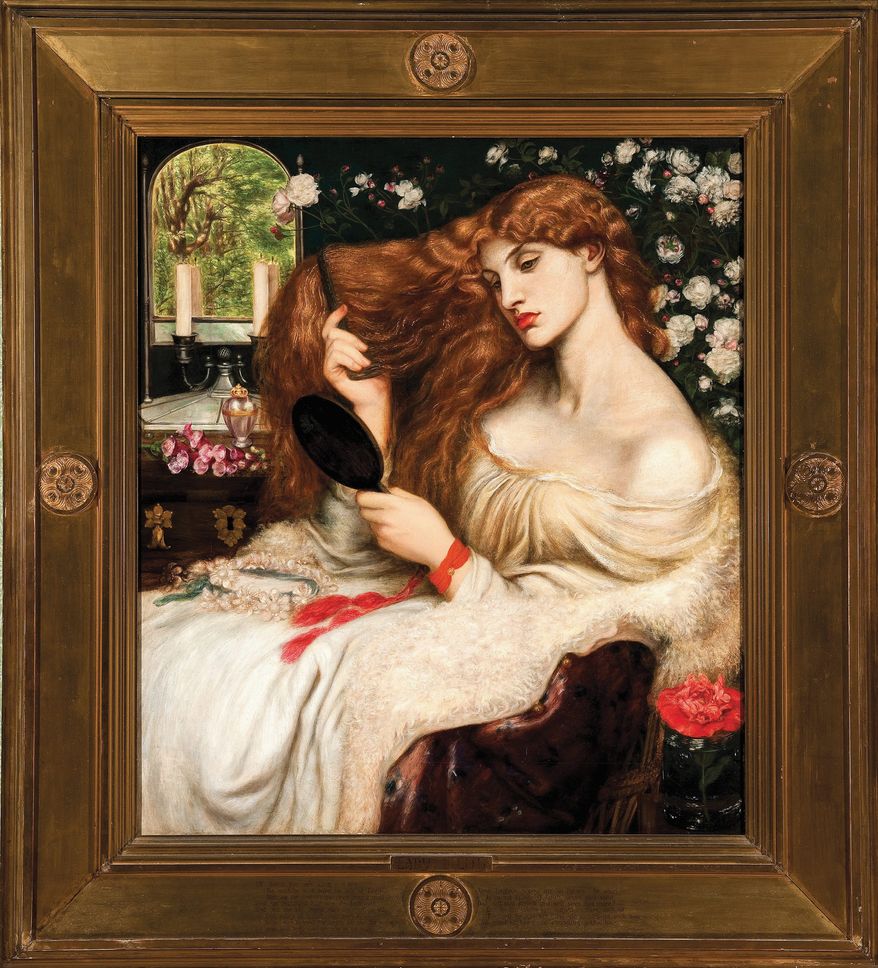 "Lady Lillith" is among Dante Gabriel Rossetti's sensual portraits of women. (Bridgeman Art Library)