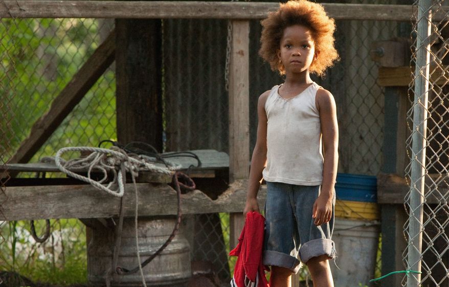 FILE - This film image released by Fox Searchlight Pictures shows Quvenzhane Wallis portraying Hushpuppy in a scene from, "Beasts of the Southern Wild." "Flight," "Django Unchained," "Beasts of the Southern Wild," "Red Tails" and "Tyler Perry's Good Deeds" are up for the outstanding motion picture trophy at the 44th annual NAACP Image Awards. (AP Photo/Fox Searchlight Pictures, Mary Cybulski)