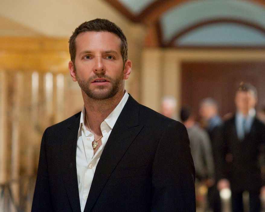 FILE - This publicity film image released by The Weinstein Company shows Bradley Cooper in "Silver Linings Playbook." Cooper was nominated for an Academy Award for best actor on Thursday, Jan. 10, 2013, for his role in the film. The 85th Academy Awards will air live on Sunday, Feb. 24, 2013 on ABC. (AP Photo/The Weinstein Company, JoJo Whilden, File)
