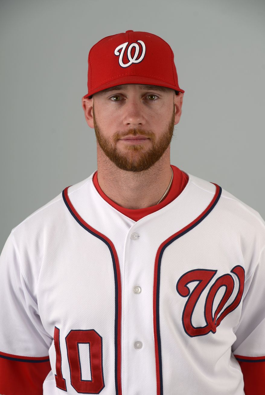 This is a 2013 photo of Corey Brown of the Washington Nationals baseball team. This image reflects the Nationals active roster as of Feb. 20, 2013 when this image was taken.(AP Photo/Phelan M. Ebenhack)