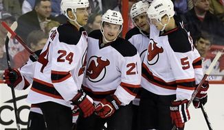 Devils captain Bryce Salvador (left): &quot;I think the biggest thing with any system you do is getting the players to buy into it. I think you can have the best system out there, but if the players don&#39;t believe in it, don&#39;t buy into it, it&#39;s not going to matter.”