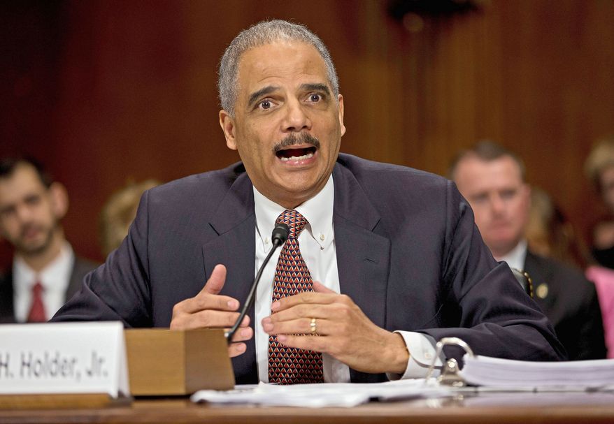 ** FILE ** Attorney General Eric H. Holder Jr. (Associated Press)