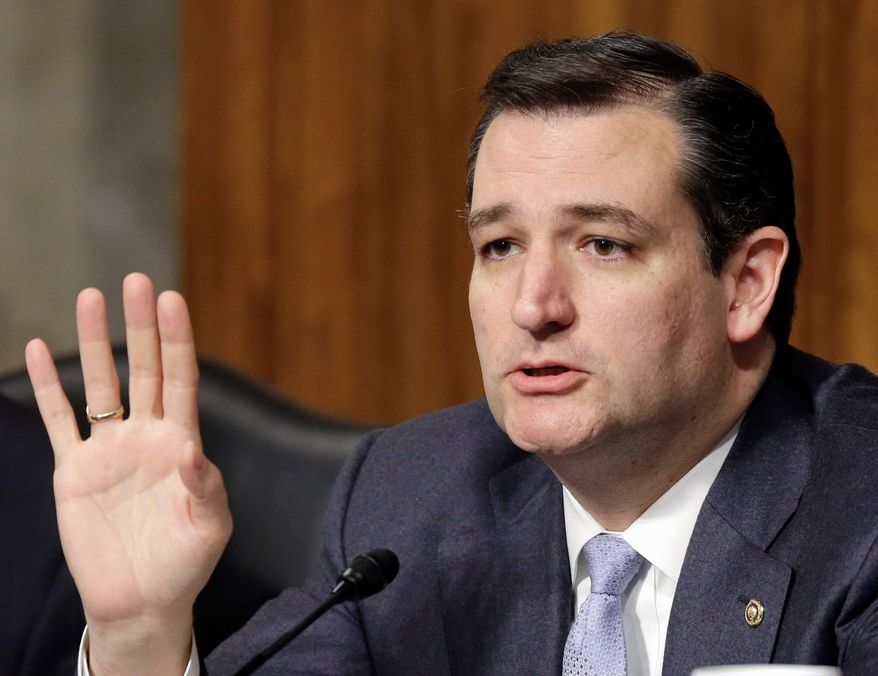 ** FILE ** Sen. Ted Cruz, Texas Republican. (Associated Press)
