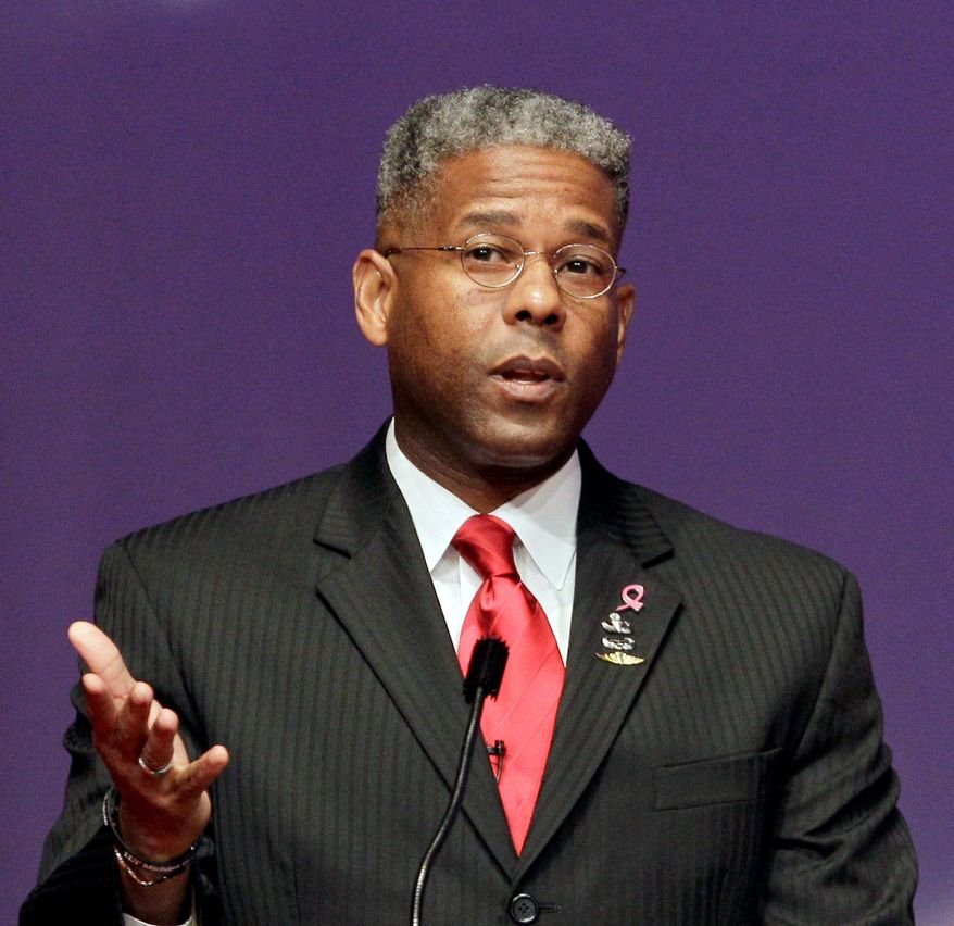 Former Rep. Allen B. West is among the speakers taking the stage early Thursday at the Conservative Political Action Conference. (Associated Press)