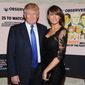 Donald Trump and Melania Trump attend The New York Observer&#39;s 25th anniversary party at The Four Seasons Restaurant on Thursday, March 14, 2013, in New York. (Photo by Evan Agostini/Invision/AP) ** FILE **