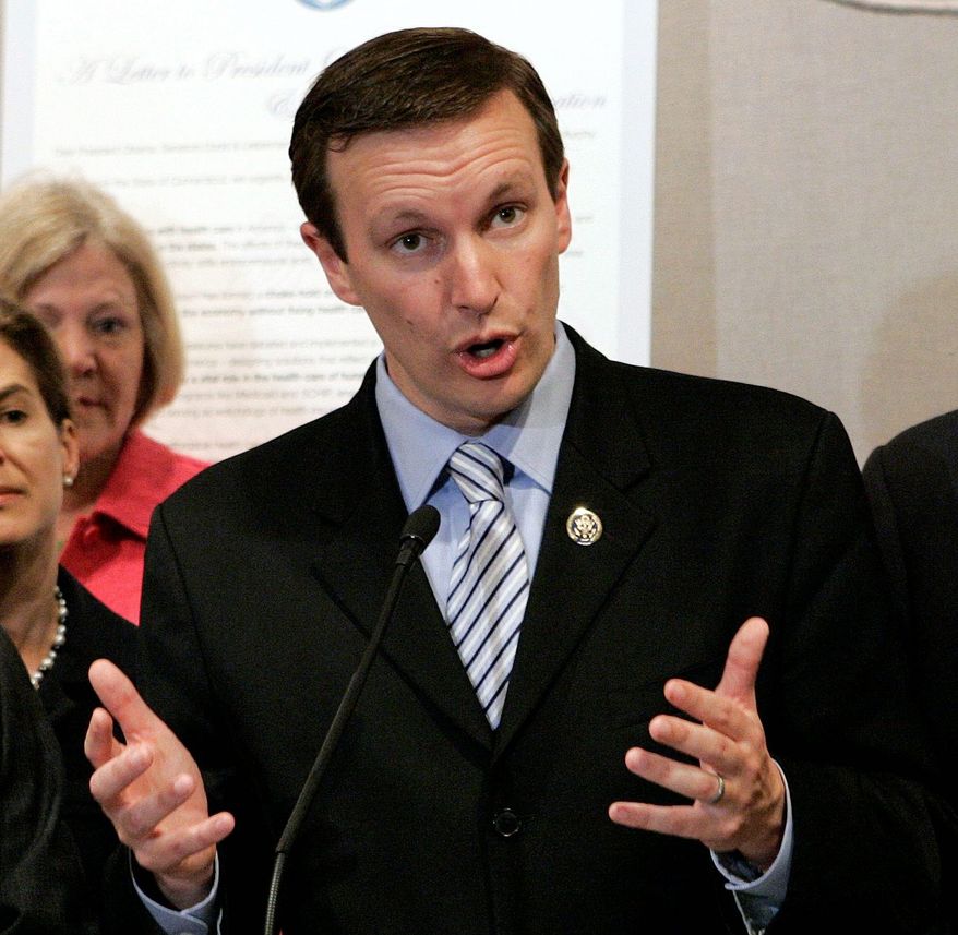 ** FILE ** Rep. Christopher Murphy, Connecticut Democrat. (Associated Press)