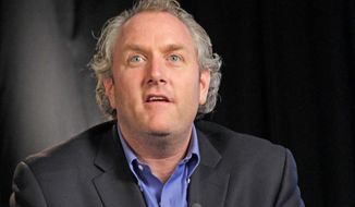 Conservative blogger Andrew Breitbart, who died a year ago, was “a great champion of truth, but we also know that it’s up to us to let his courage and commitment to truth inspire us to carry the torch forward,” so says Rep. Dana Rohrabacher. (Associated Press) ** FILE ** 