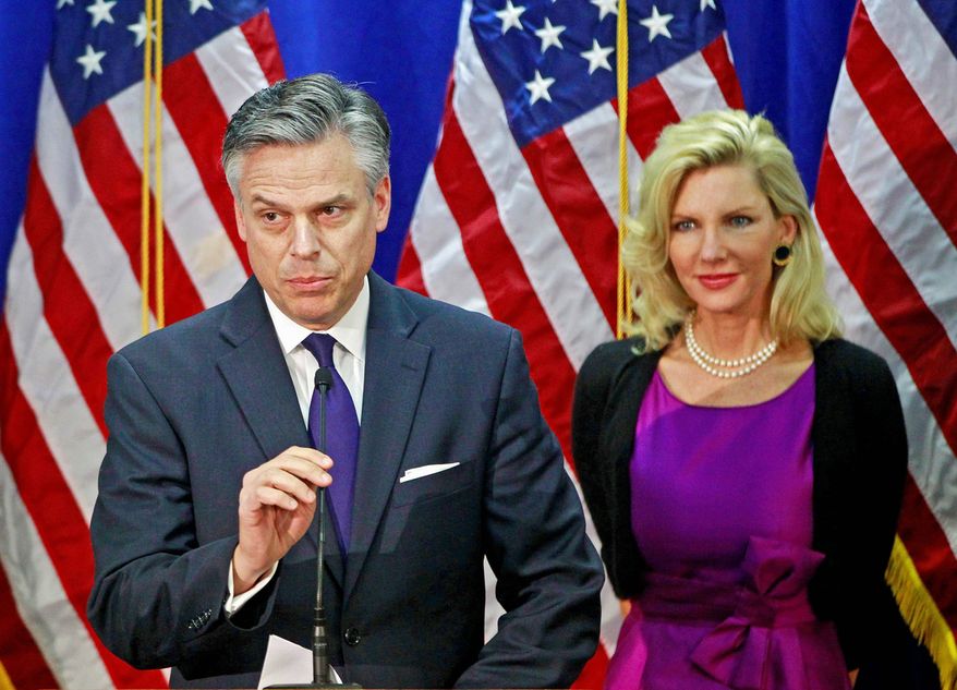 ** FILE ** Former Utah Gov. Jon Huntsman Jr. (Associated Press)