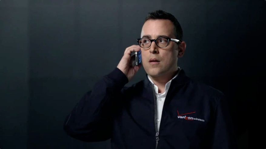 This Verizon Wireless ad used the company's well-known slogan, "Can you hear me now?"