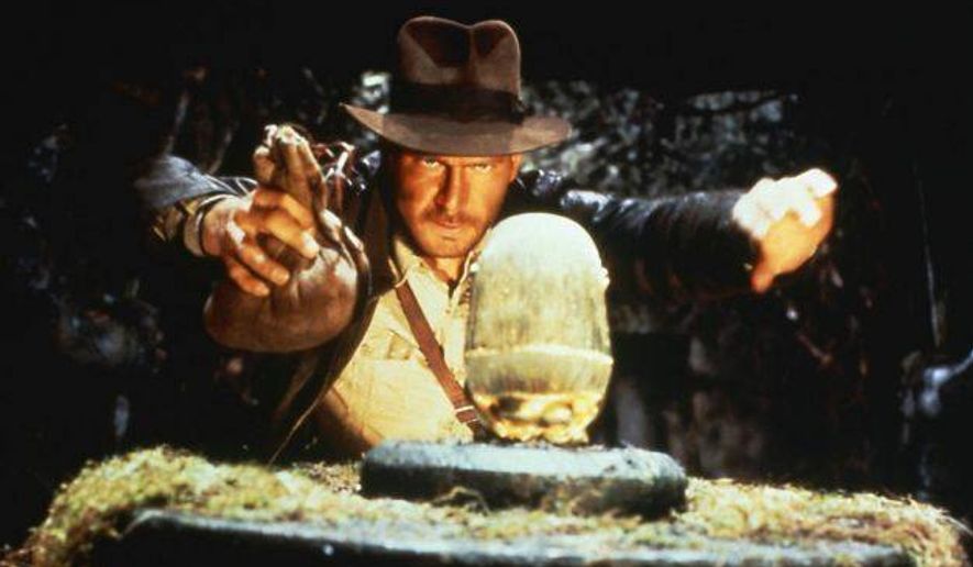 Harrison Ford stars as Indiana Jones in 1981&#39;s &quot;Raiders of the Lost Ark.&quot; (Associated Press) **FILE**